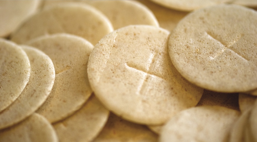 holy eucharist wafers