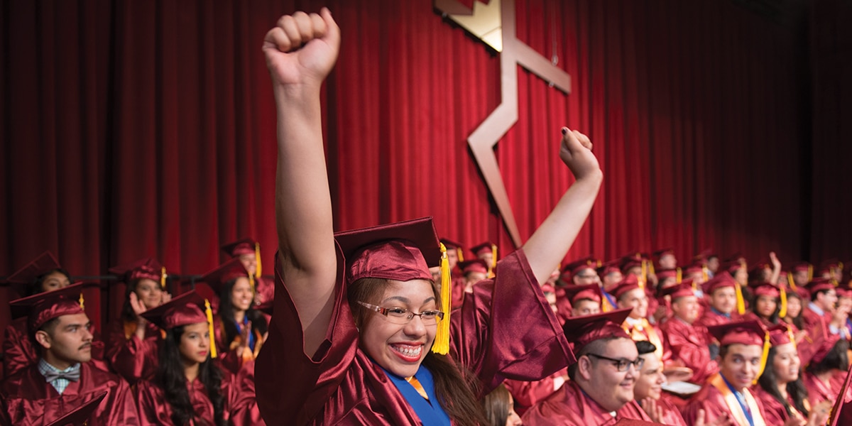 Cristo Rey students celebrate graduation