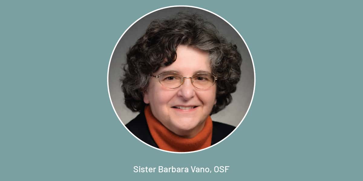 Portrait of Sister Barbara (Barb) Vano, OSF