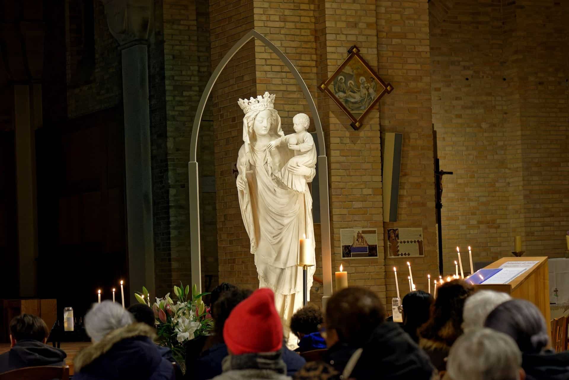 the Virgin of Paris or the Virgin of the Pillar, is Notre Dame Cathedral's most emblematic object.