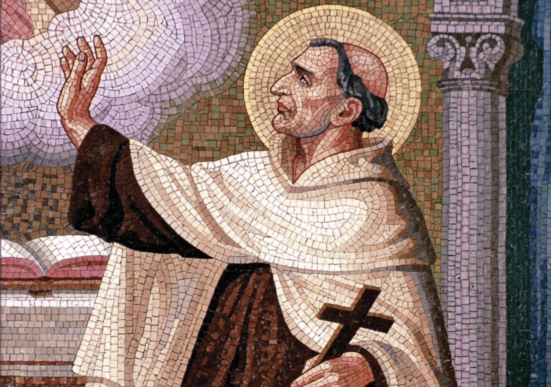 Mosaic of St. John of the Cross | Image by EUGENE PLAISTED, OSC