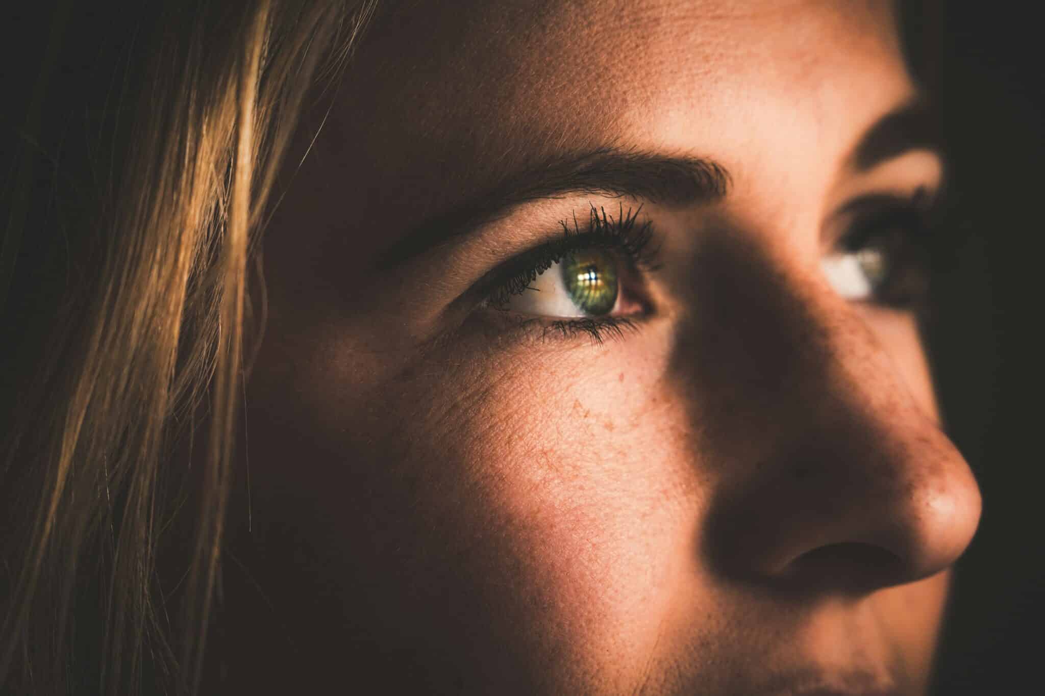 woman looking up | Photo by Eric Ward on Unsplash